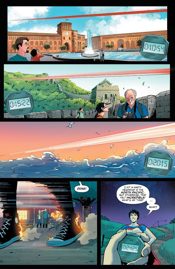Interior preview page from Action Comics #1090