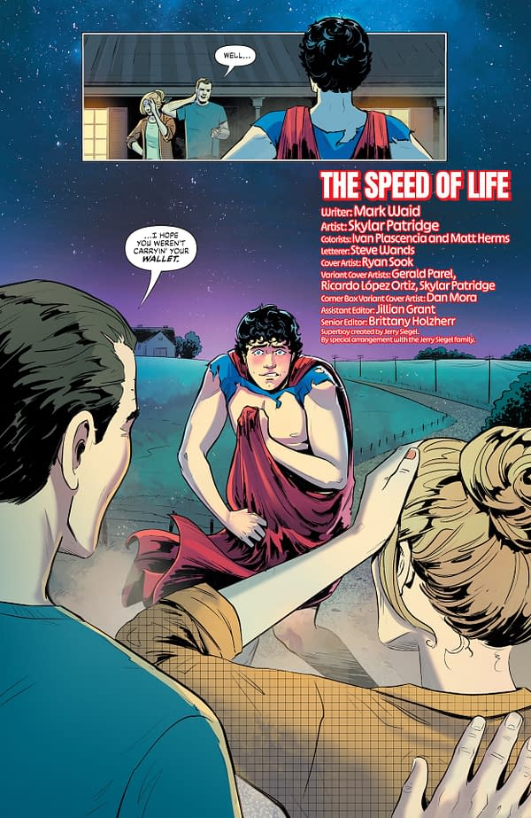 Interior preview page from Action Comics #1090