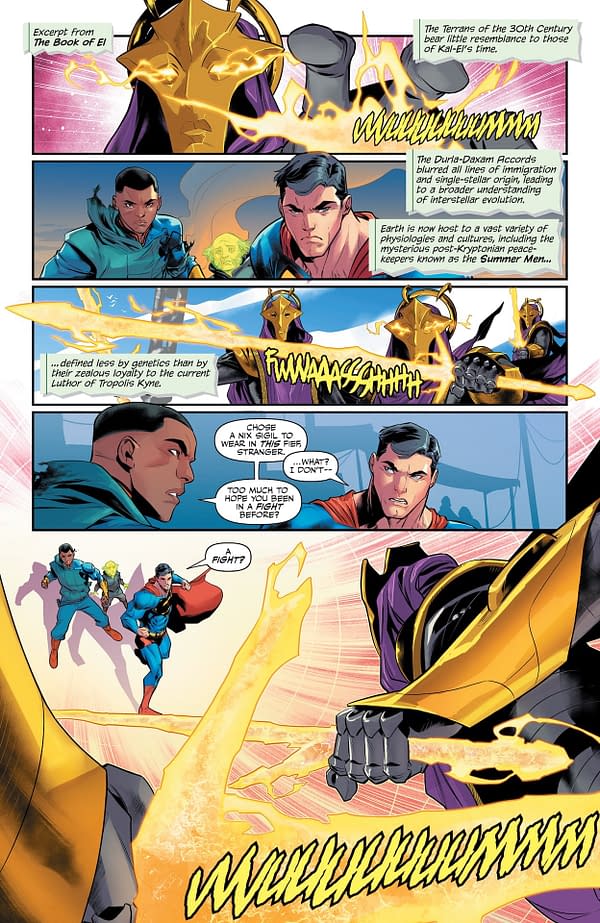 Interior preview page from Adventures of Superman: Book of El #2
