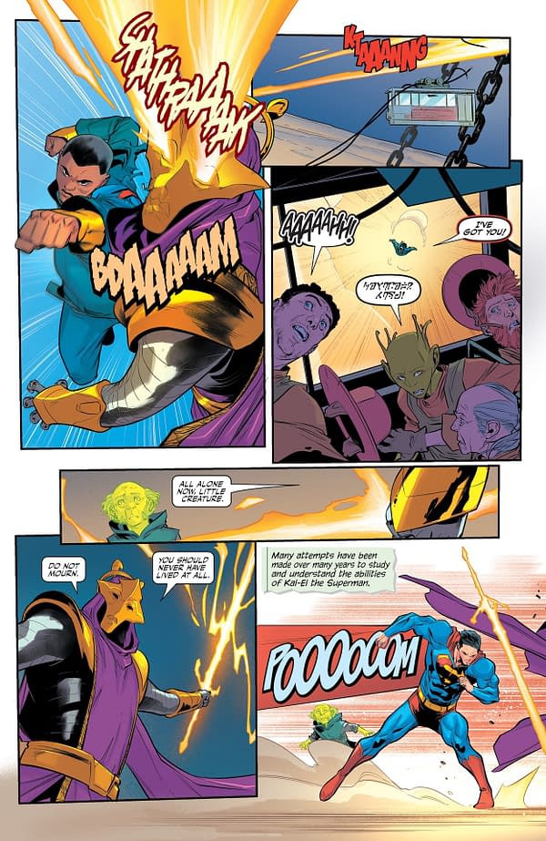 Interior preview page from Adventures of Superman: Book of El #2