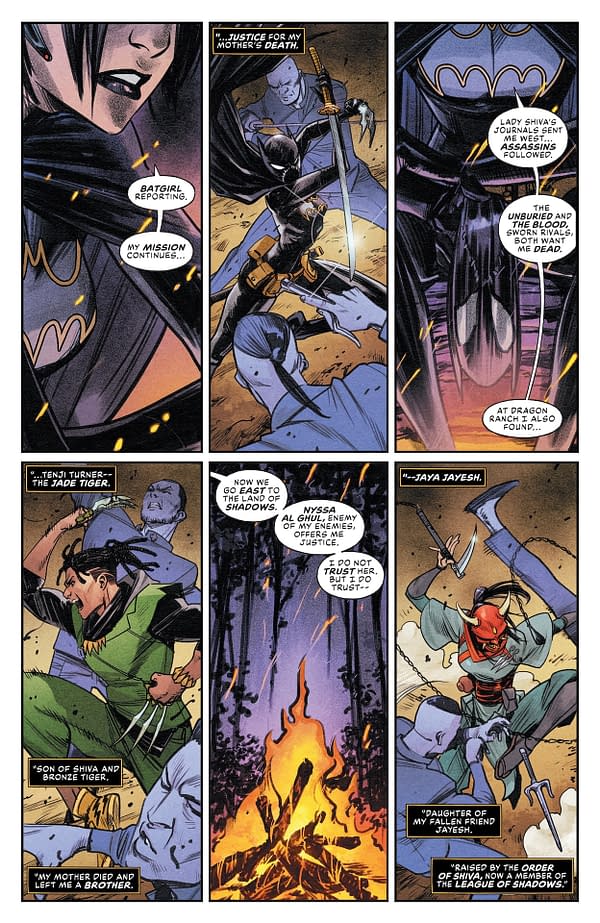 Interior preview page from Batgirl #12