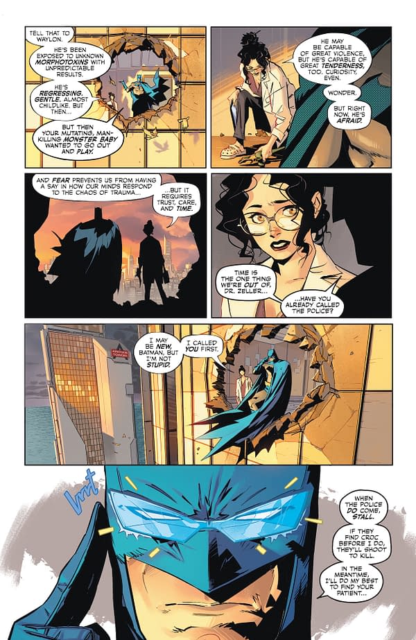 Interior preview page from Batman #1