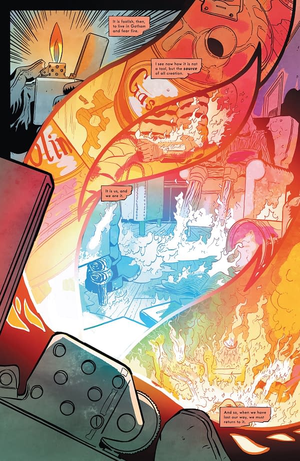 Interior preview page from Batman: Dark Patterns #10