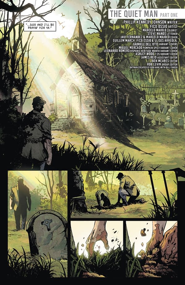 Interior preview page from Batman and Robin #25