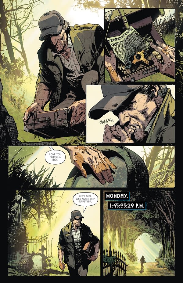 Interior preview page from Batman and Robin #25