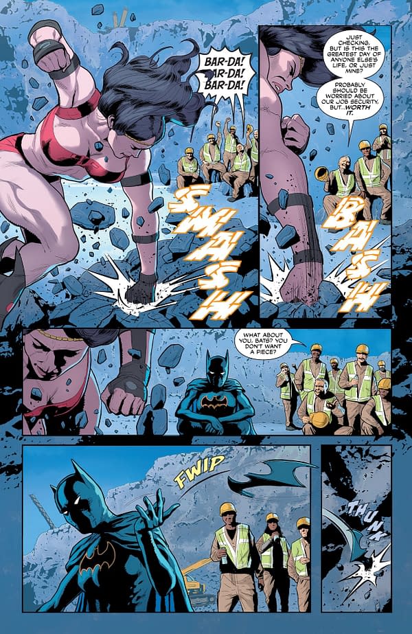 Interior preview page from Birds of Prey #25