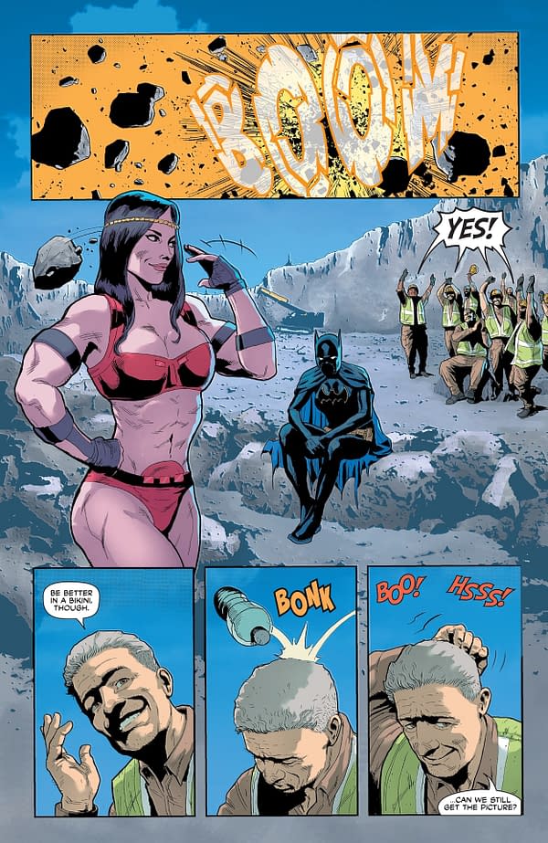 Interior preview page from Birds of Prey #25