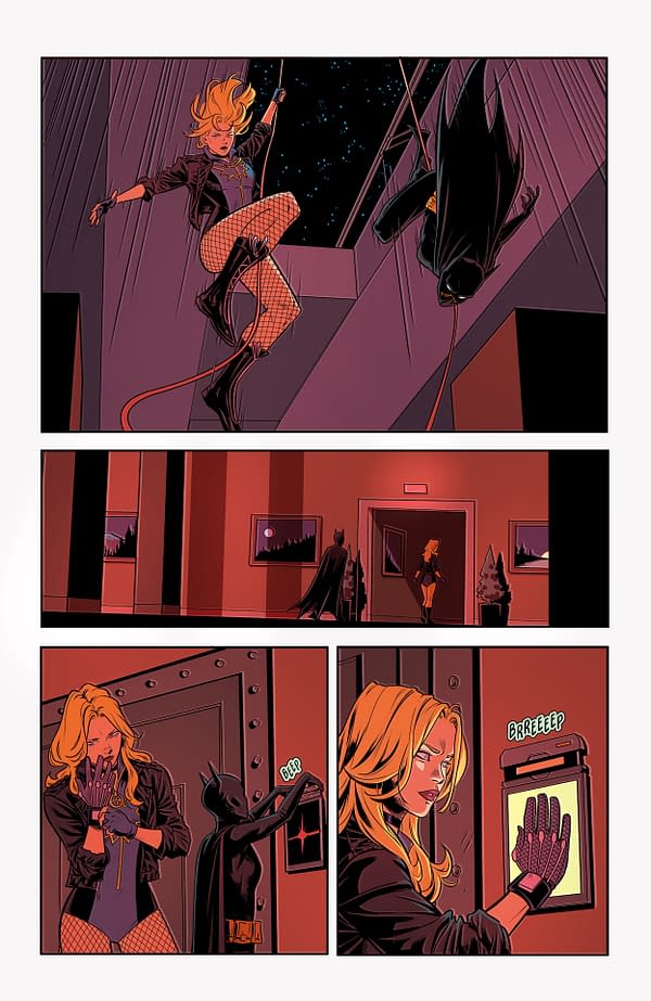 Interior preview page from Birds of Prey #26