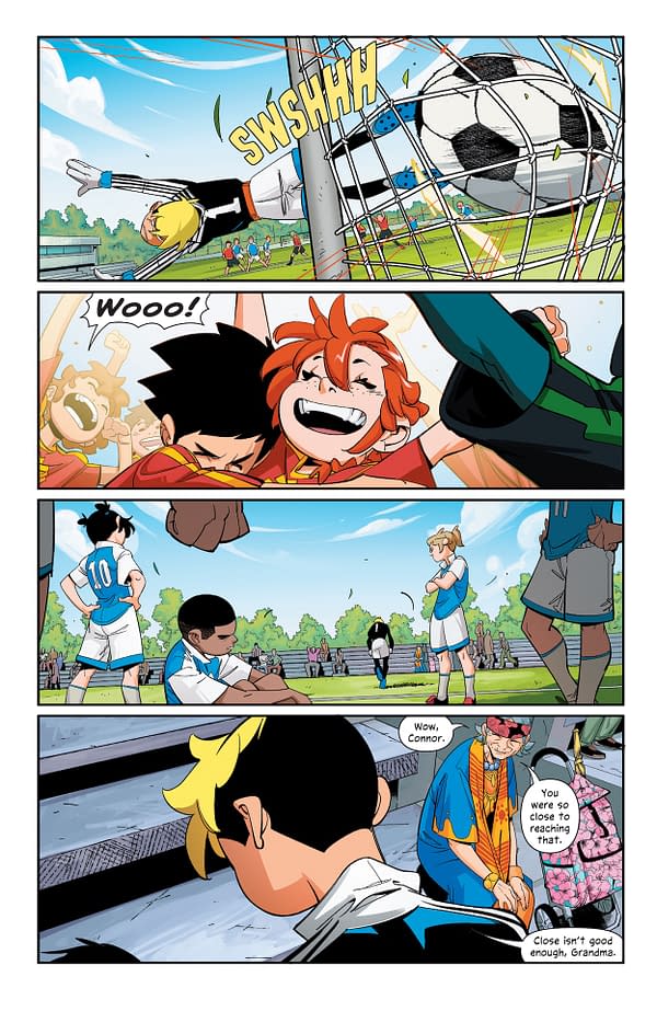 Interior preview page from CORT: Children of the Round Table #1