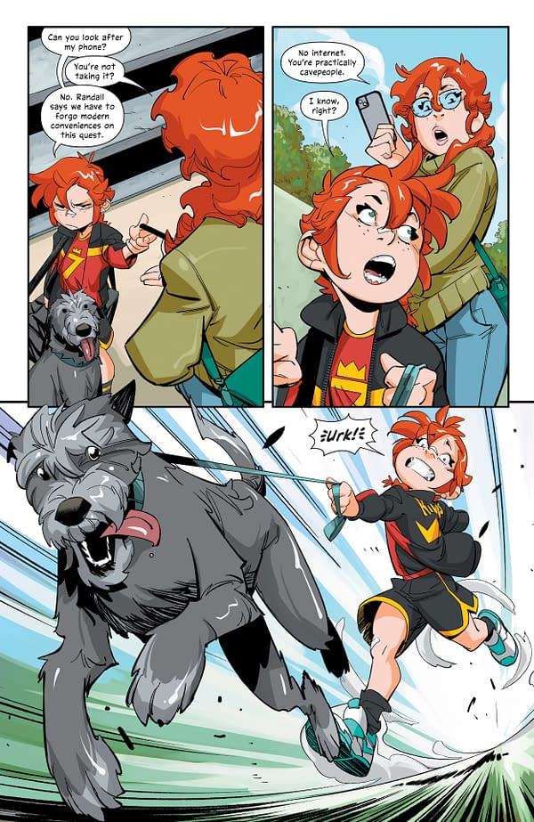 Interior preview page from CORT: Children of the Round Table #1