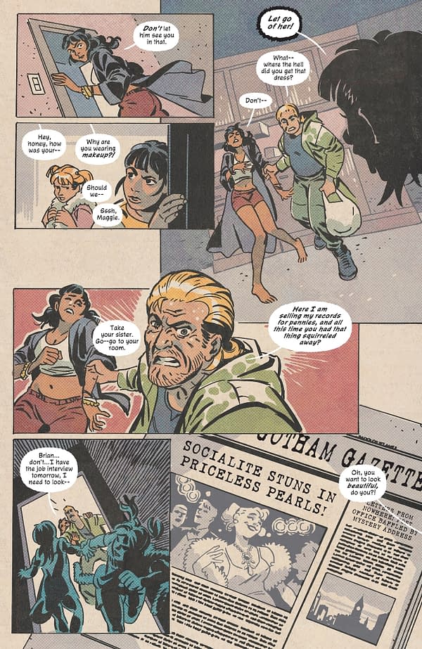 Interior preview page from Catwoman #79