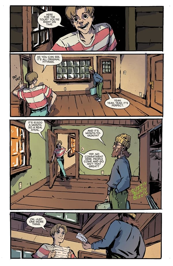 Interior preview page from Creepshow 4 #1