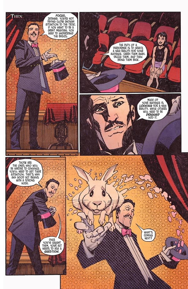 Interior preview page from DC's Zatannic Panic #1
