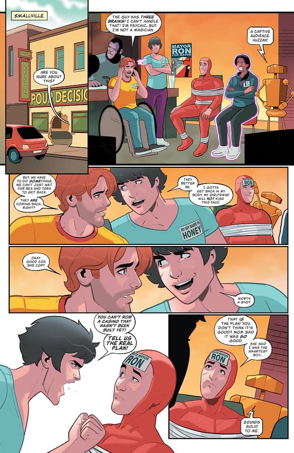 Interior preview page from Fire and Ice: When Hell Freezes Over #6