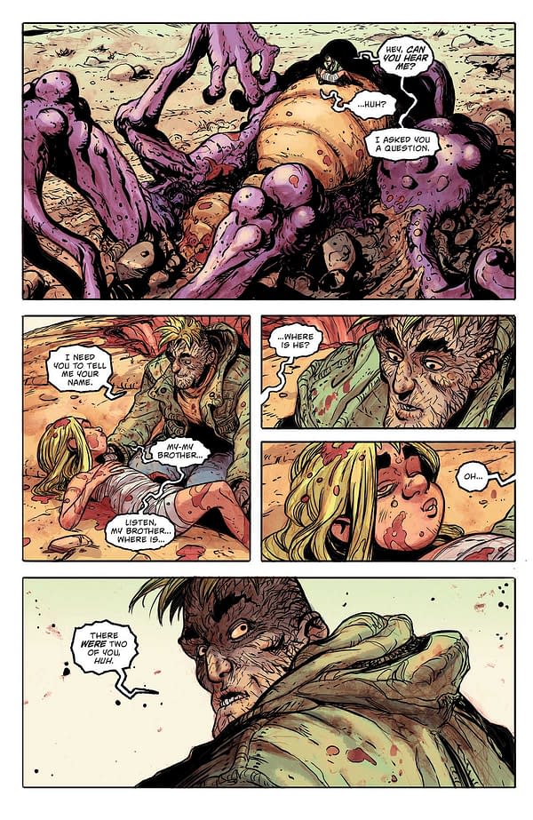 Interior preview page from GODZILLA: ESCAPE THE DEADZONE #2 PABLO TUNICA COVER
