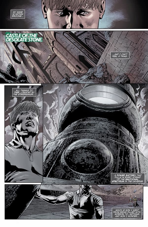 Interior preview page from Green Lantern Corps #8