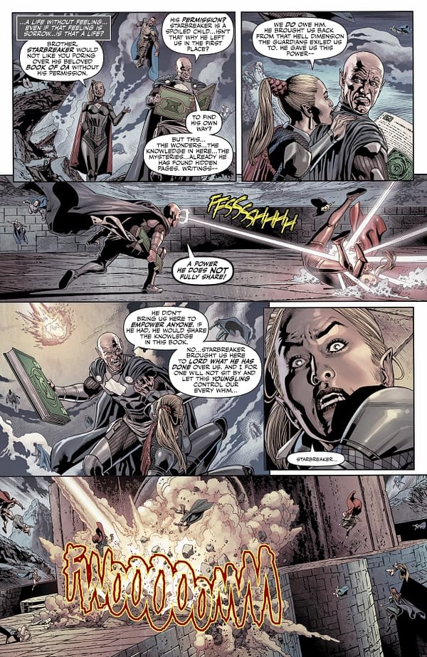 Interior preview page from Green Lantern Corps #8