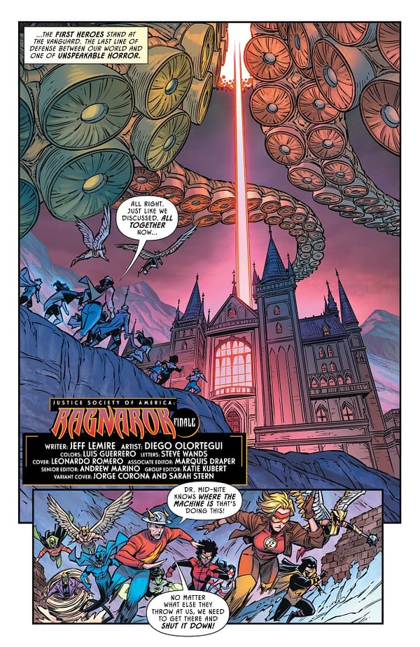 Interior preview page from JSA #12