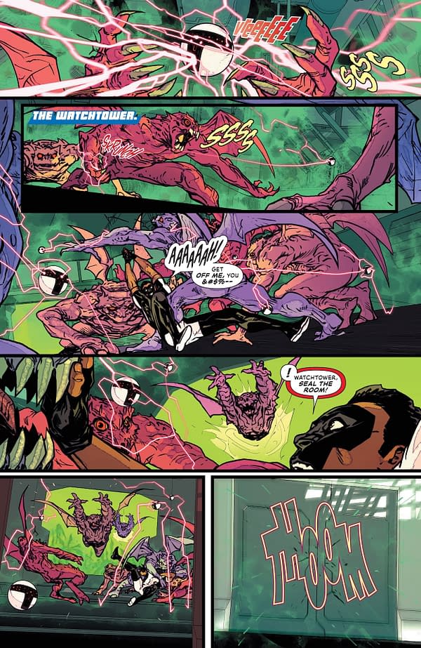 Interior preview page from Justice League Unlimited #11