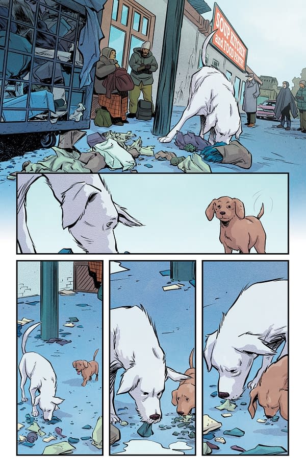 Interior preview page from Krypto: The Last Dog of Krypton #4