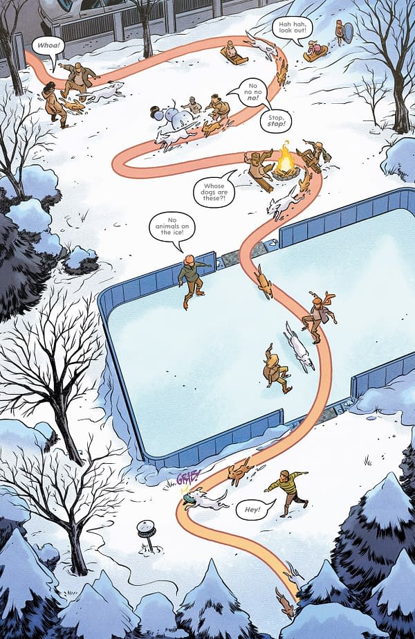 Interior preview page from Krypto: The Last Dog of Krypton #4