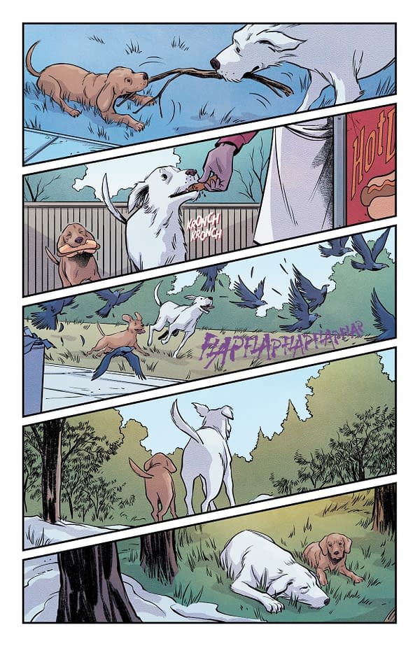 Interior preview page from Krypto: The Last Dog of Krypton #4