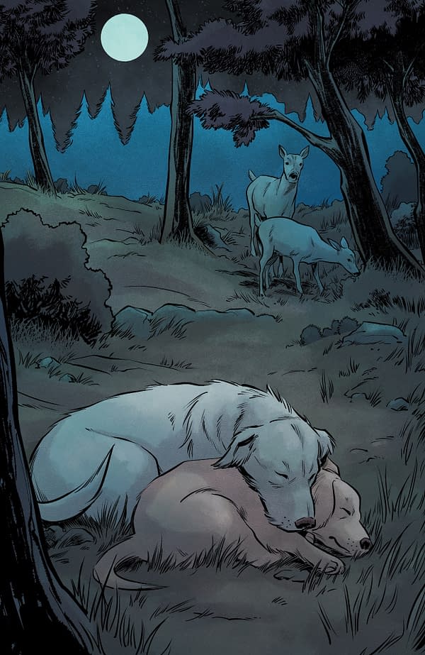 Interior preview page from Krypto: The Last Dog of Krypton #4