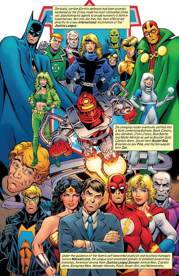 Interior preview page from New History of the DC Universe #3