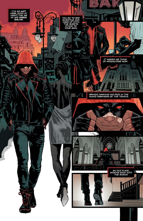 Interior preview page from Red Hood #1