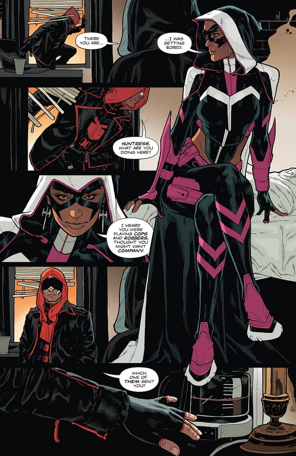 Interior preview page from Red Hood #1