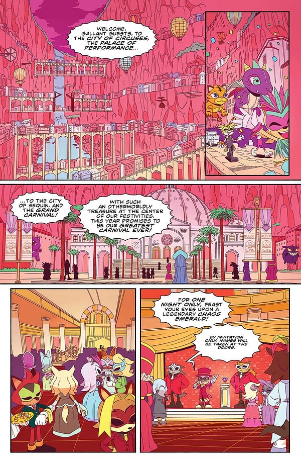 Interior preview page from SONIC THE HEDGEHOG #81 EVAN STANLEY COVER