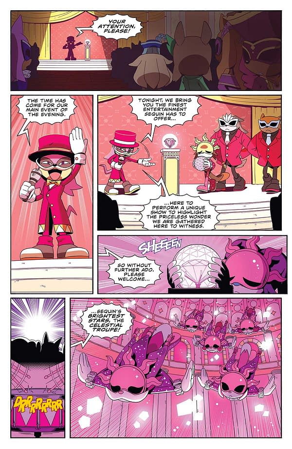 Interior preview page from SONIC THE HEDGEHOG #81 EVAN STANLEY COVER