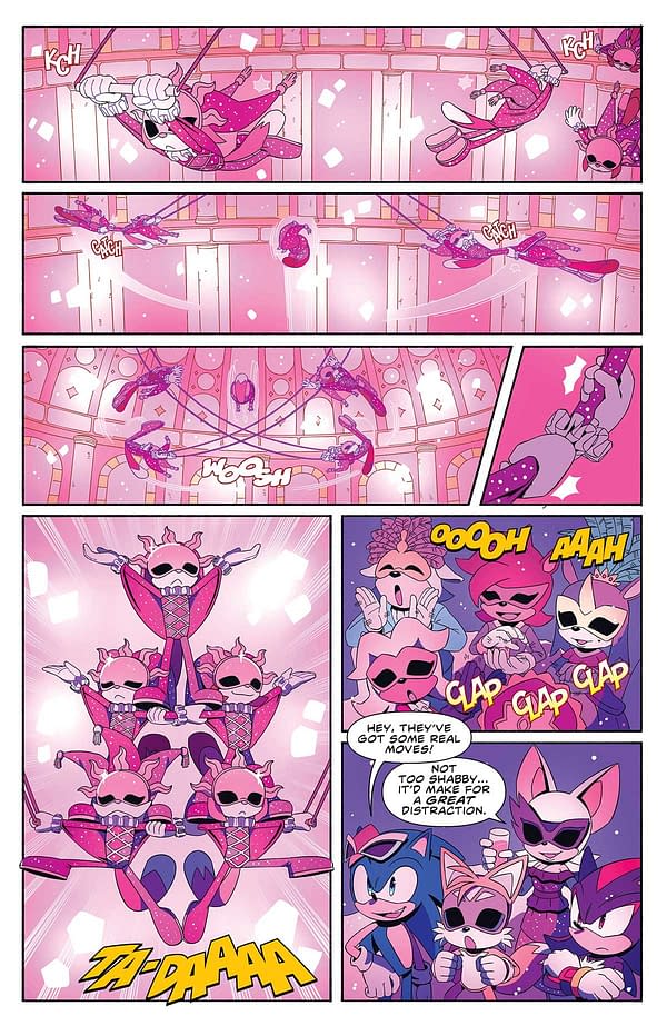 Interior preview page from SONIC THE HEDGEHOG #81 EVAN STANLEY COVER