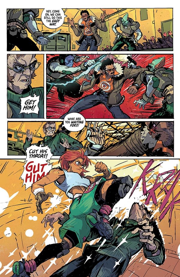 Interior preview page from STARSHIP GODZILLA #1 OLIVER ONO COVER