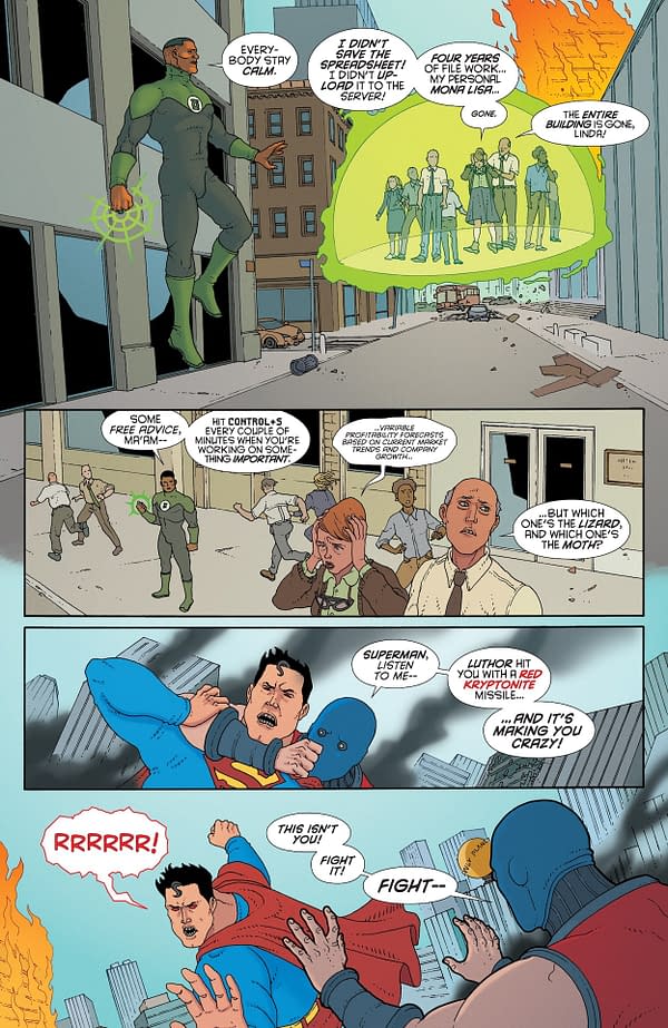 Interior preview page from Superman: The Kryptonite Spectrum #2