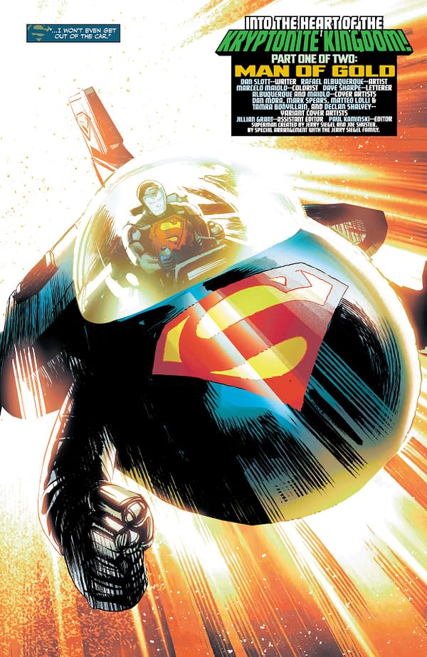 Interior preview page from Superman: Unlimited #5