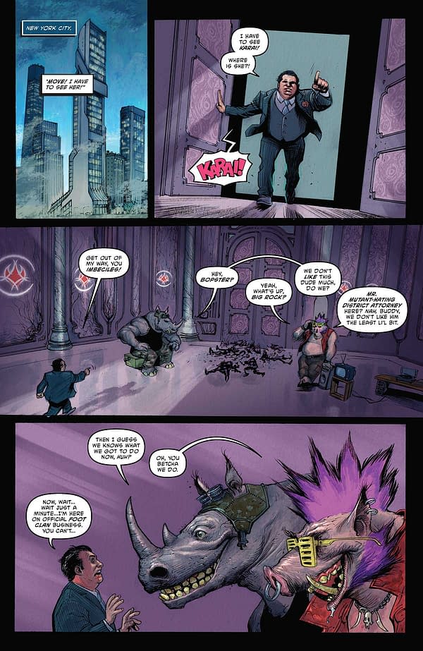 Interior preview page from TEENAGE MUTANT NINJA TURTLES #11 JORGE FORNéS COVER