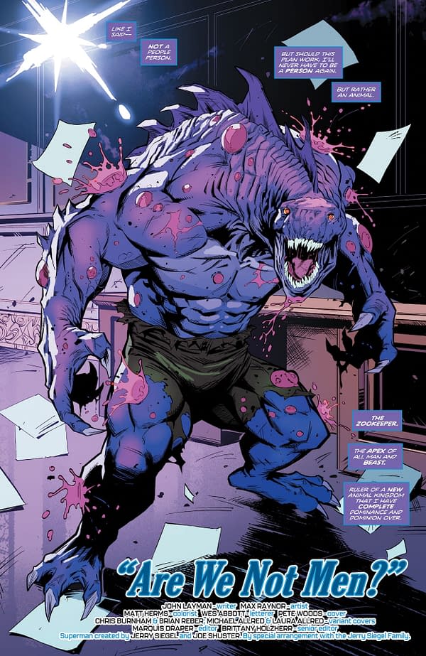 Interior preview page from Titans #27