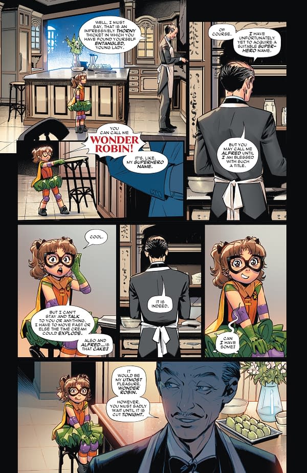 Interior preview page from Trinity: Daughter of Wonder Woman #4