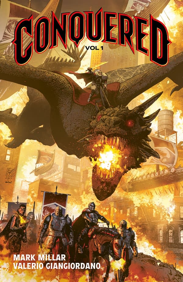 Mark Millar's New Non-Netflix/Millarworld Kickstarter Comic, Conquered