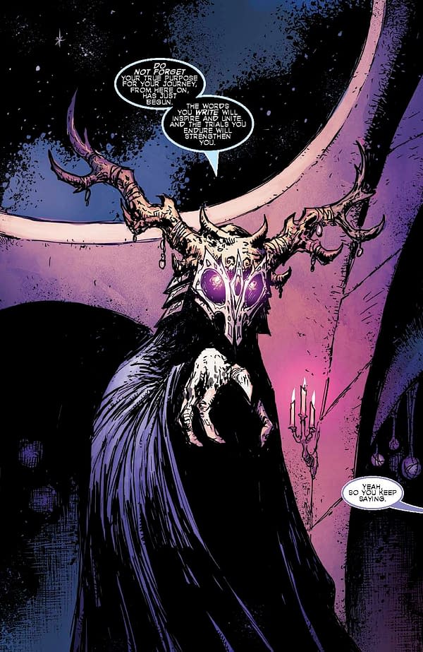 Interior preview page from Black Ritual: The Book of Nyx #6