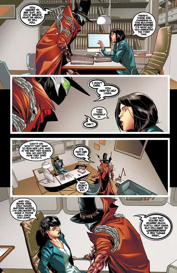 Interior preview page from Gunslinger Spawn #48