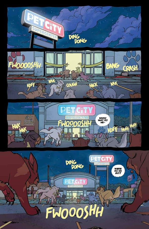 Interior preview page from Feral #17