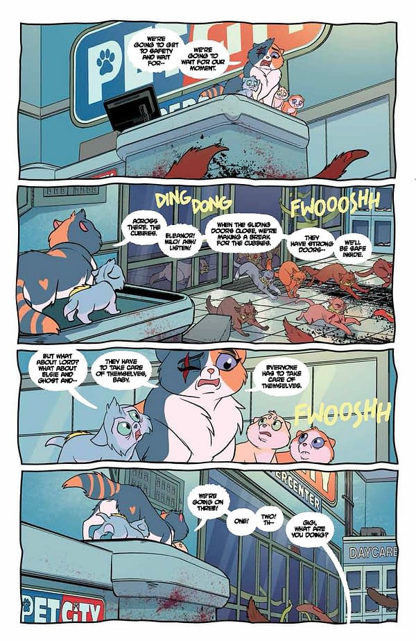 Interior preview page from Feral #17