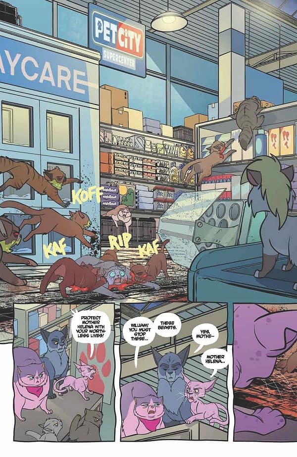 Interior preview page from Feral #17