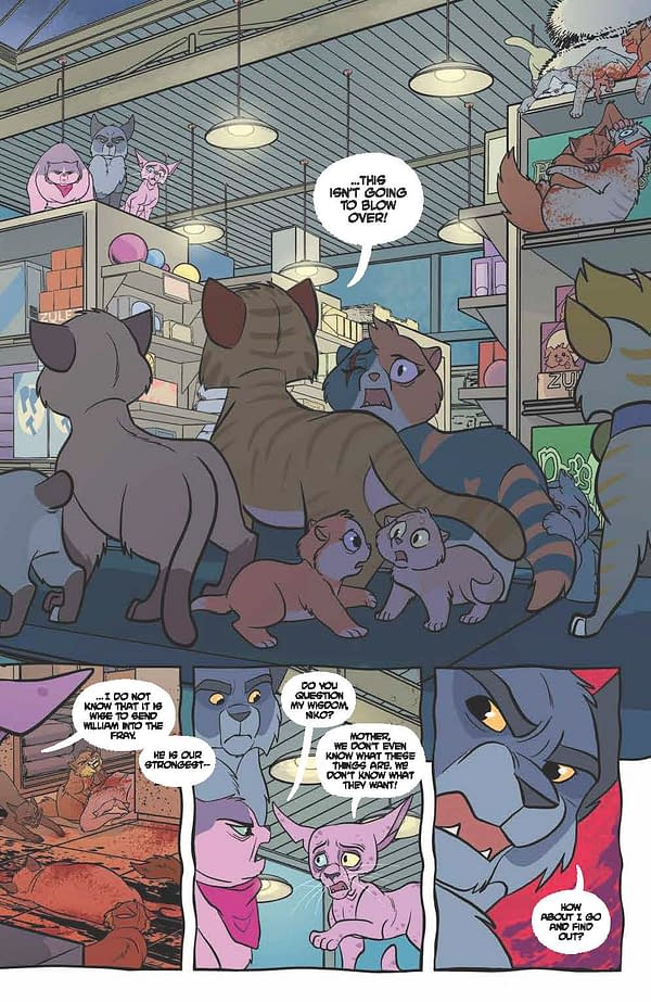 Interior preview page from Feral #17