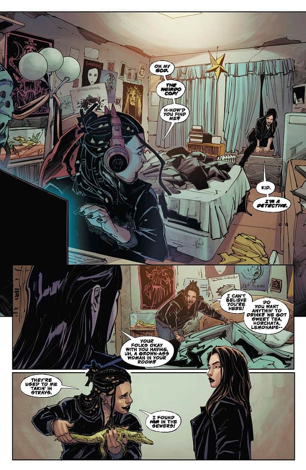 Interior preview page from Witchblade #15