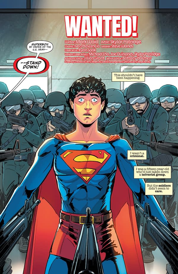 Interior preview page from Action Comics #1091