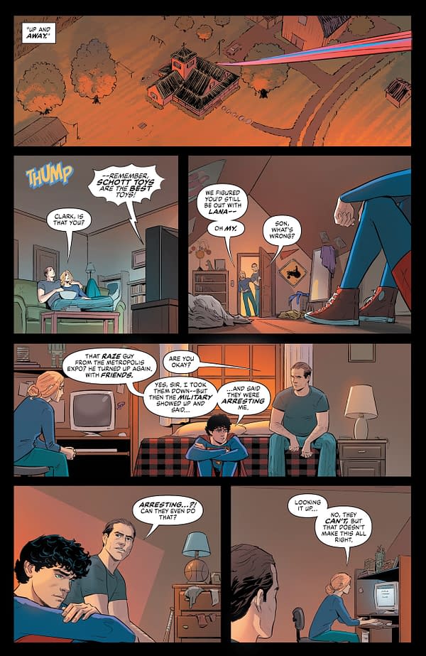 Interior preview page from Action Comics #1091