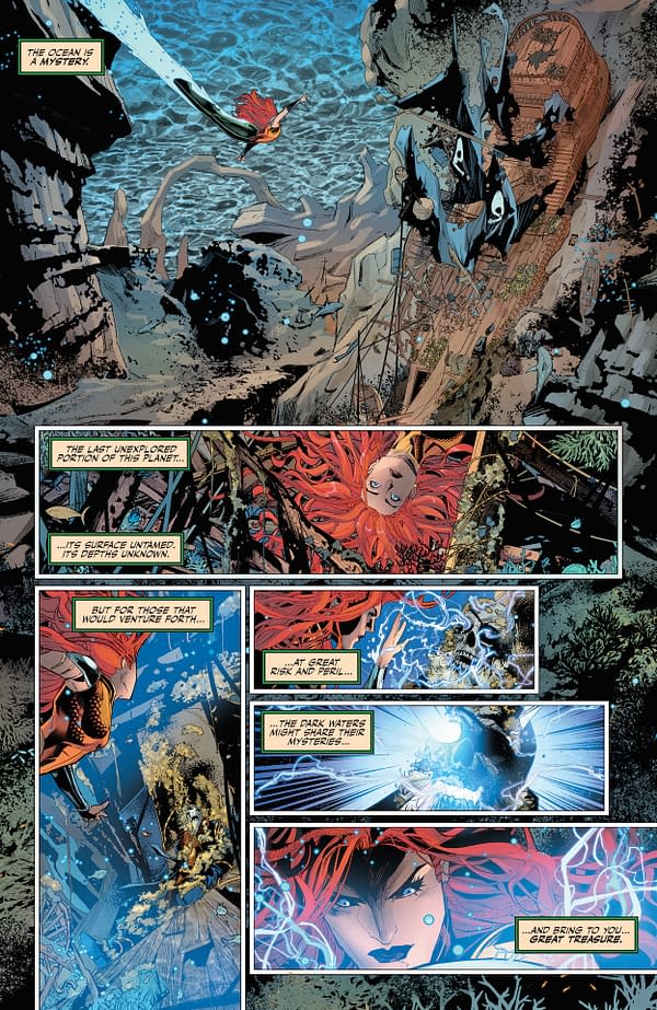 Interior preview page from Aquaman #10